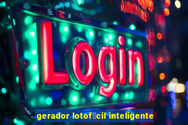 gerador lotof谩cil inteligente